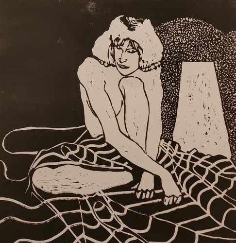 Grande linogravure - grande,