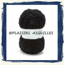 3 pelotes de laine PHIL DOUCE noir NEUVES