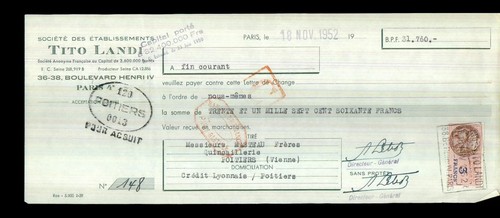 Tito landi paris 1952 - landi,