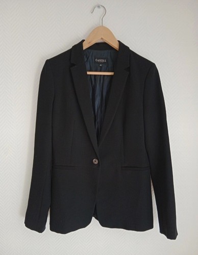 Veste caroll noire taille - taille, 40