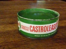 RARE PETITE BOITE A GRAISSE CASTROL CASTROLEASE  LM COLLECTION ESPRIT GARAGE
