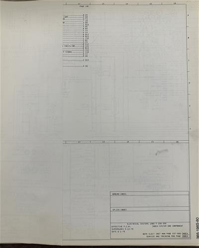 1980 ford pickup diagramme - ford,