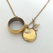 Collier bague Louis Vuitton monogramme M80189 or GP AU251117a17732