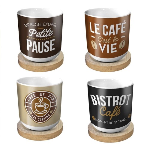 Coffret tasses à café - de, 4