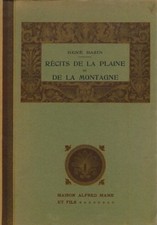 Récits de la plaine et de la montagne - René Bazin - V2179565