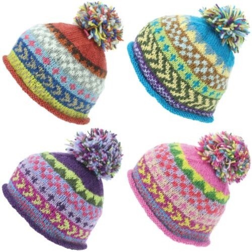 Bonnet laine casquette - laine,
