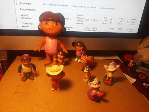 Lot figurines dora diego - -,