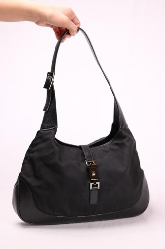 Sac main gucci jackie noir - a,
