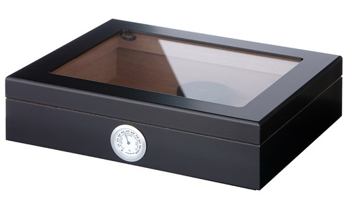 Angelo humidor noir - noir, mat