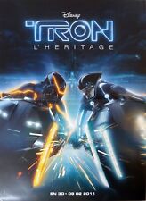 TRON LEGACY - BRIDGES / DISNEY - MOTO - ORIGINAL FRENCH MOVIE POSTER