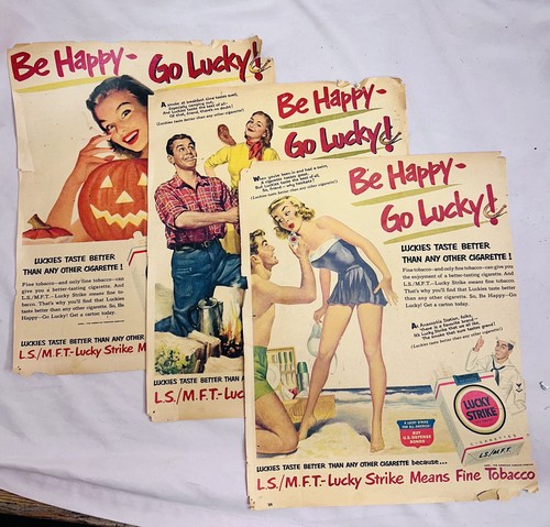 Vintage lucky strike - 3,