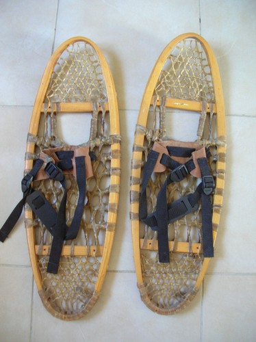 Ancienne paire raquettes - , à
