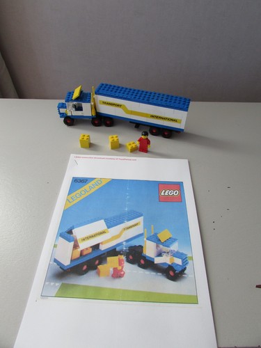 Lego vintage 6367 camion