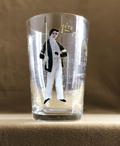 Ancien gobelet verre - ancien,
