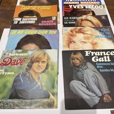 Lot 10 Disques Vinyle 44 T