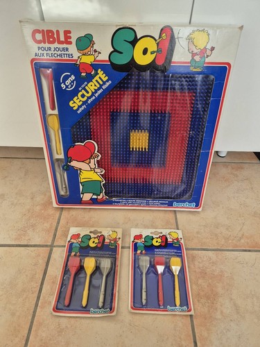 Jeu fléchettes vintage - jeu, de