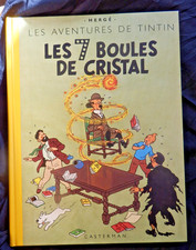 HERGE: TINTIN LES 7 BOULES DE CRISTAL FAC-SIMILE DE L'EDITION DE 1948. EO. 2001.