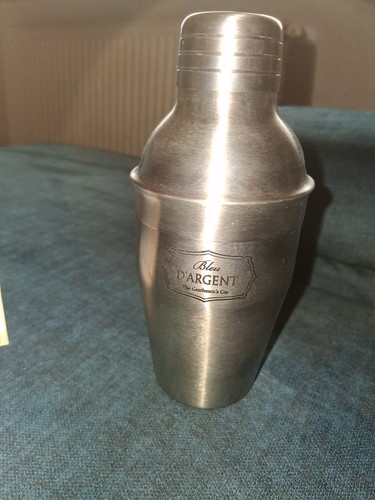 Shaker bleu argent the - bleu, d'argent