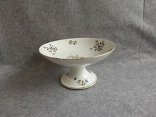compotier en porcelaine SCD limoges,motif floral,bleuets