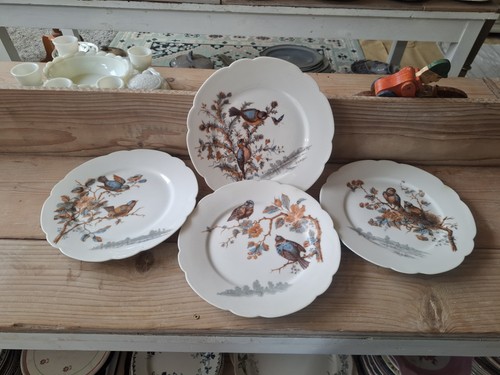 Assiettes porcelaine decor - assiettes,