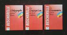 Bescherelle - Conjugaison - Orthographe- Grammaire - Lot de 3 manuels- TBE