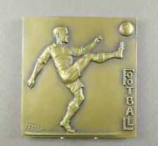 French Medal. Sport, Football Foot Ball, Man. Art Deco. By Focht & Morlon.