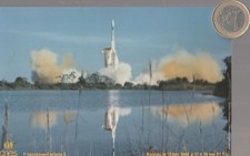 Espace.  ARIANE . Kourou le 15 juin 1988 1er lancement ARIANE 4