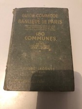 Guide Commode De La Banlieue De Paris 1952 180 Communes  4 Édition