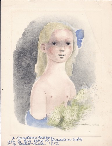 Madeleine luka gravure - madeleine,