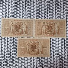 3 anciens billets allemands