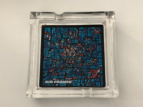 Cendrier vide poche en verre - cendrier,
