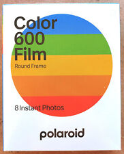 POLAROID Color 600 film Round Frame Limited Edition 8 instant photos
