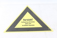 Ancien Panneau Avertissement