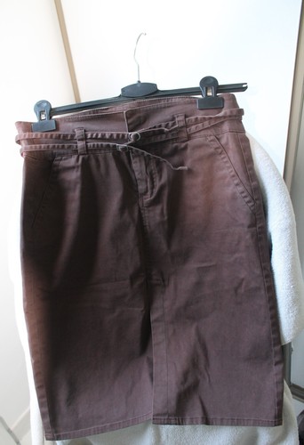 Jupe bershka marron - jupe, - aspect