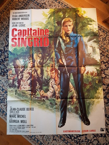 Affiche 1968 capitaine singrid - capitaine,