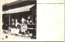 87 LIMOGES - un etal rue de la