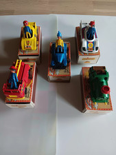 Lot de 5 miniatures autos jouets anciens GUISVAL Espagne