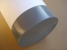 1 embout enveloppant pour tube rond diamètre 140 mm bouchon PVC obturateur cache
