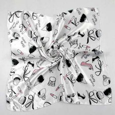  Foulard carré satin top