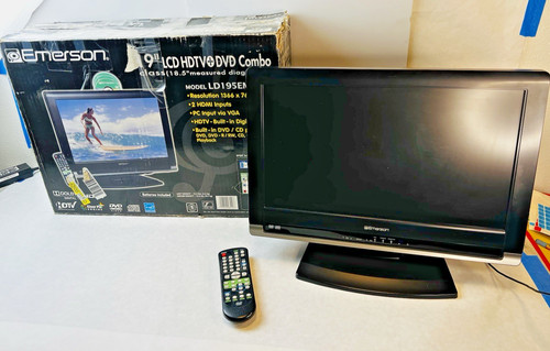 Emerson lcd hdtv dvd - emerson,