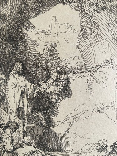Eau forte après - eau-forte, rembrandt