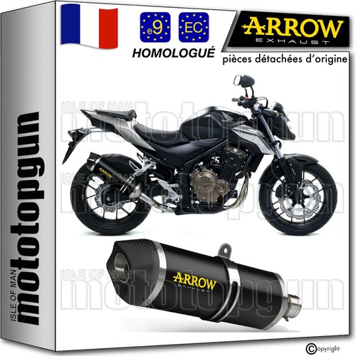 Arrow pot echappement approuve - echappement,