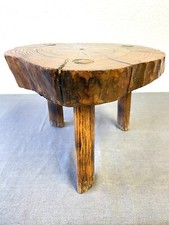 Authentique Tabouret De Traite