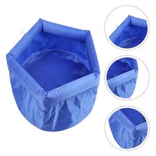 Seau d'eau gonflable seau de pêche portatif seau de camping d'alpinisme