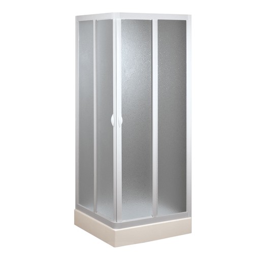Cabine douche 75x90cm pvc - cabine,