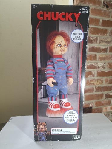 Chucky life size animated - 24",