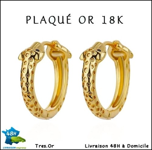 Plaqué 18k panthere - 18k,