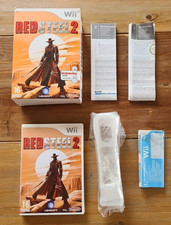 Pack RED STEEL 2 + Wii Motion Plus complet PAL FR boite carton test OK redsteel