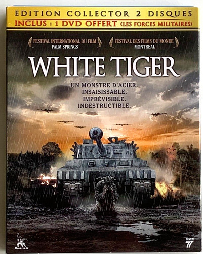 White tiger blu ray - white, +
