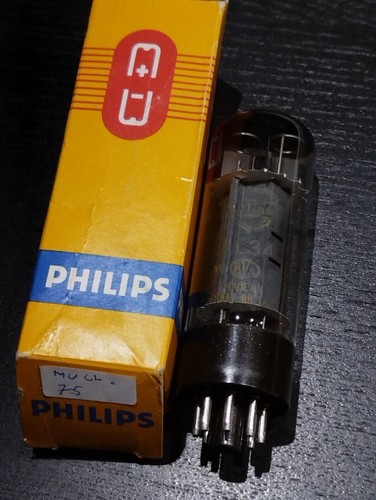 El34 phillips mulard tube - el34,